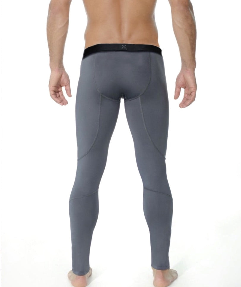 Lycra o malla Deportiva para hombre Gris