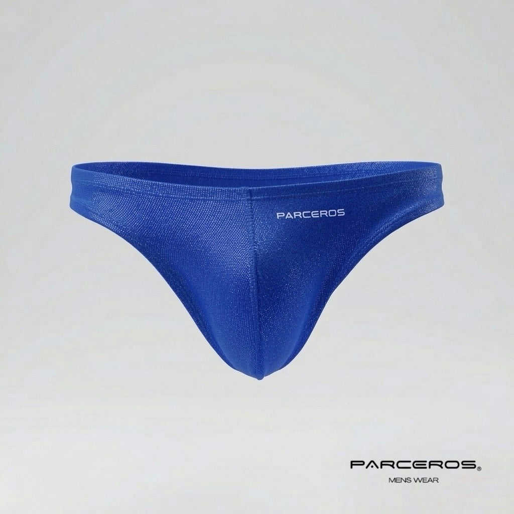 TANGA HYBRIDA Azul Rey Brilloso