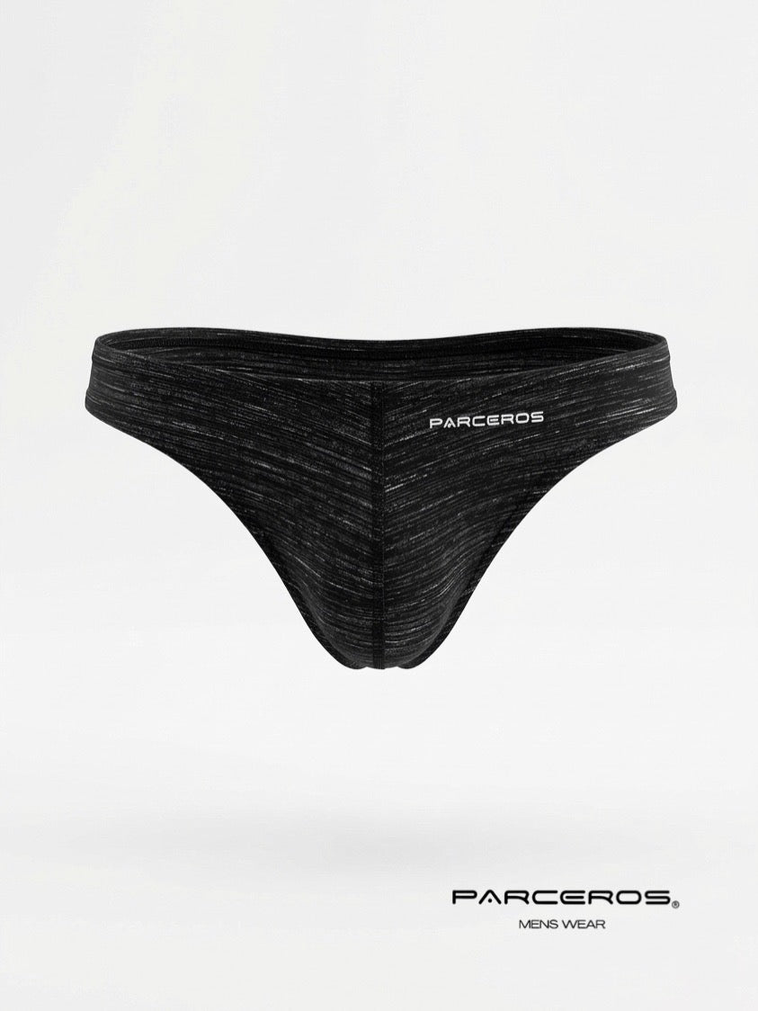 TANGA HYBRIDA Negro Jasped