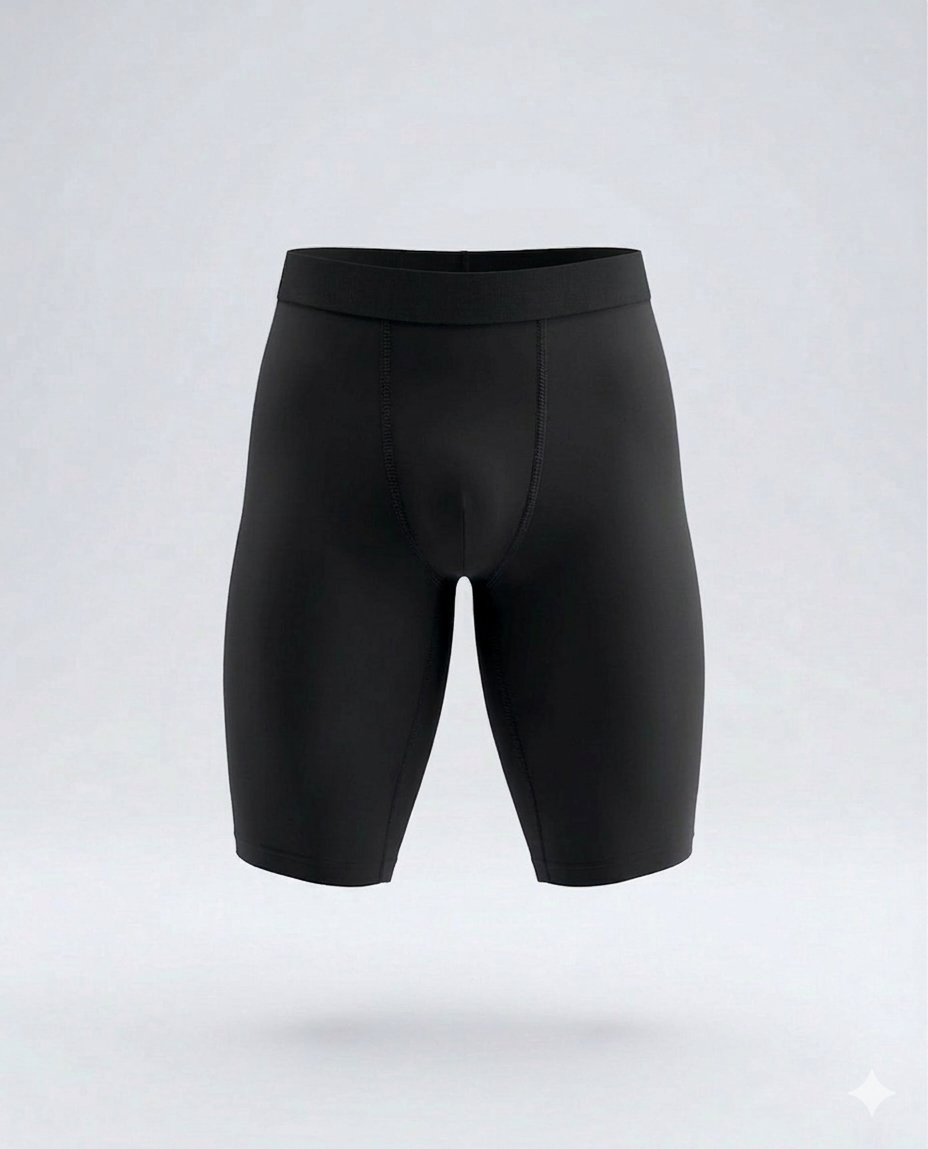 LYCRA DEPORTIVA CORTA NEGRA 100