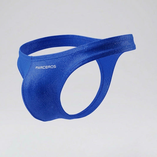 TANGA HYBRIDA Azul Rey Brilloso